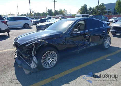 2020 Infiniti Q50 Luxe from USA, damaged, VIN JN1EV7AP6LM202949